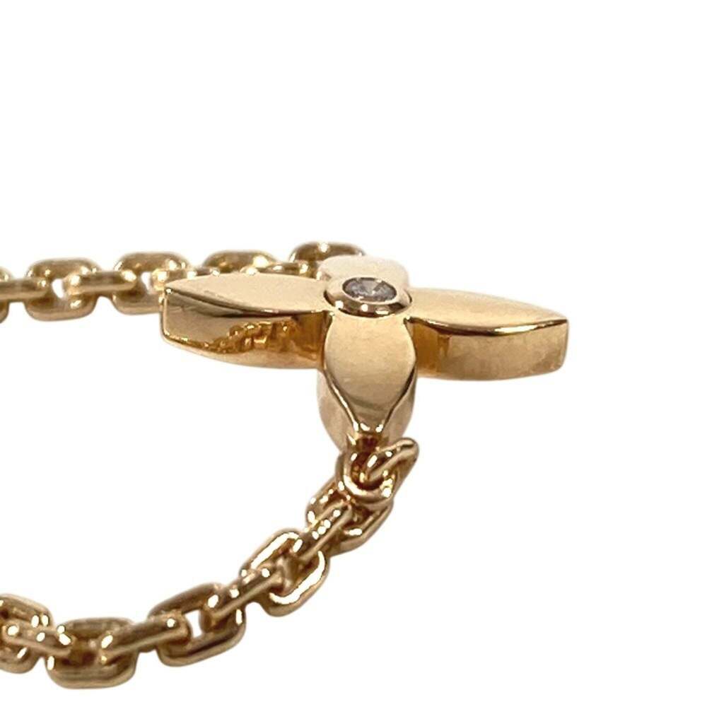 LOUIS VUITTON 18k Gold Diamond Ring - Picture 3 of 8